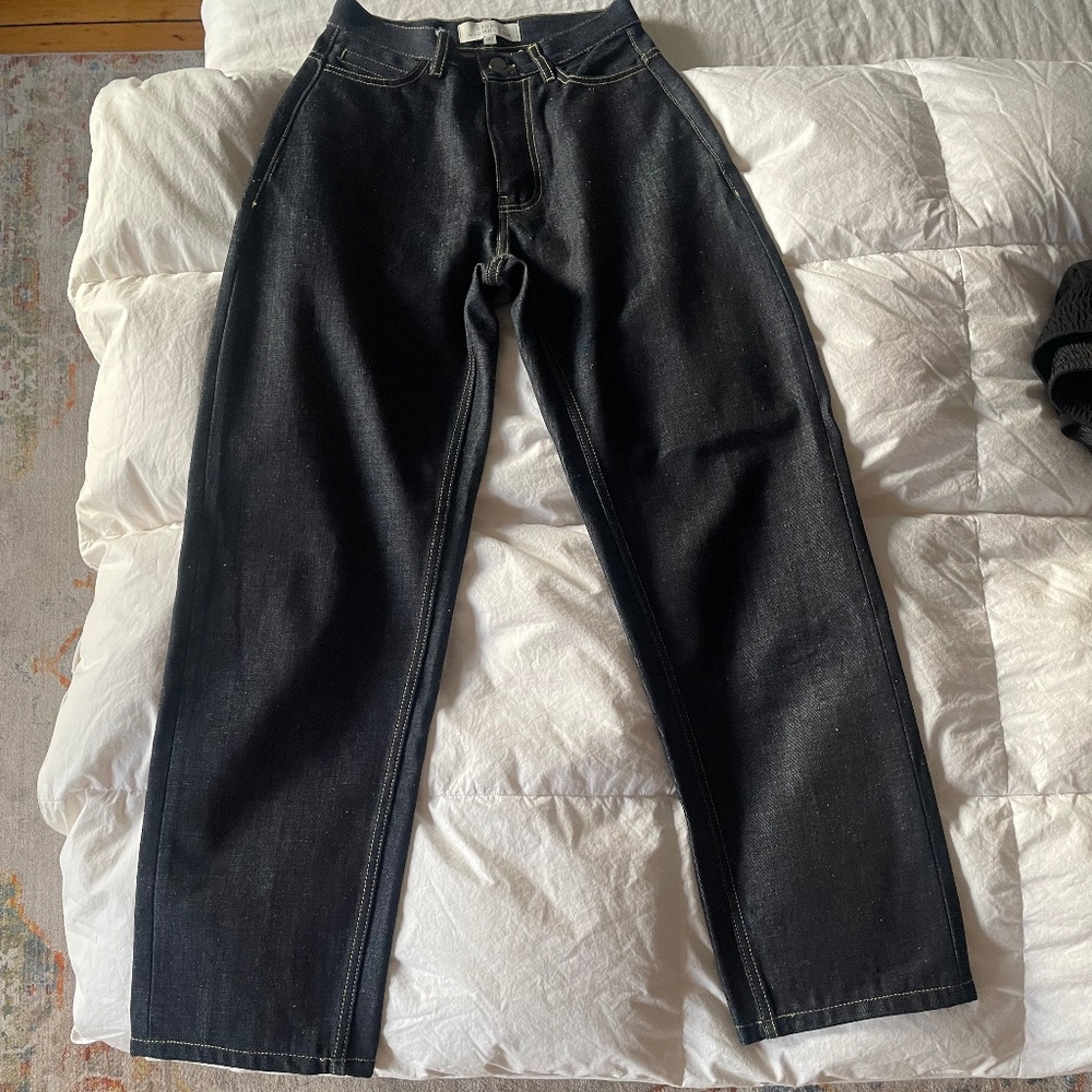 Studio Nicholson Ruthe Selvedge Jean in Indigo